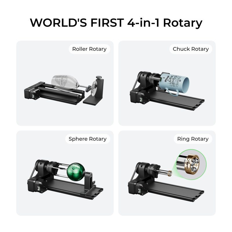 4 in 1 Rotary