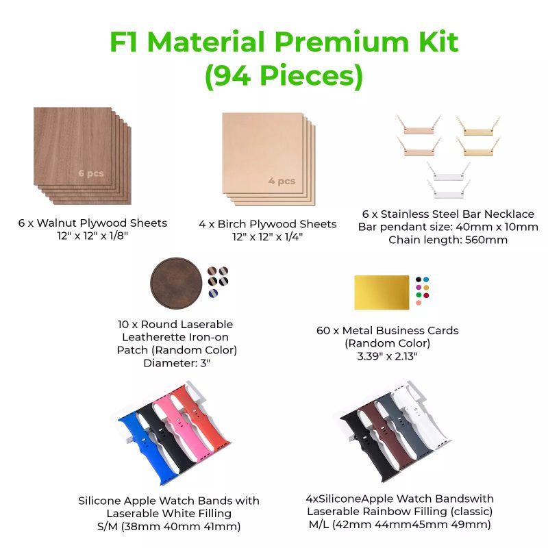 F1MaterialPremiumKit 94Pieces