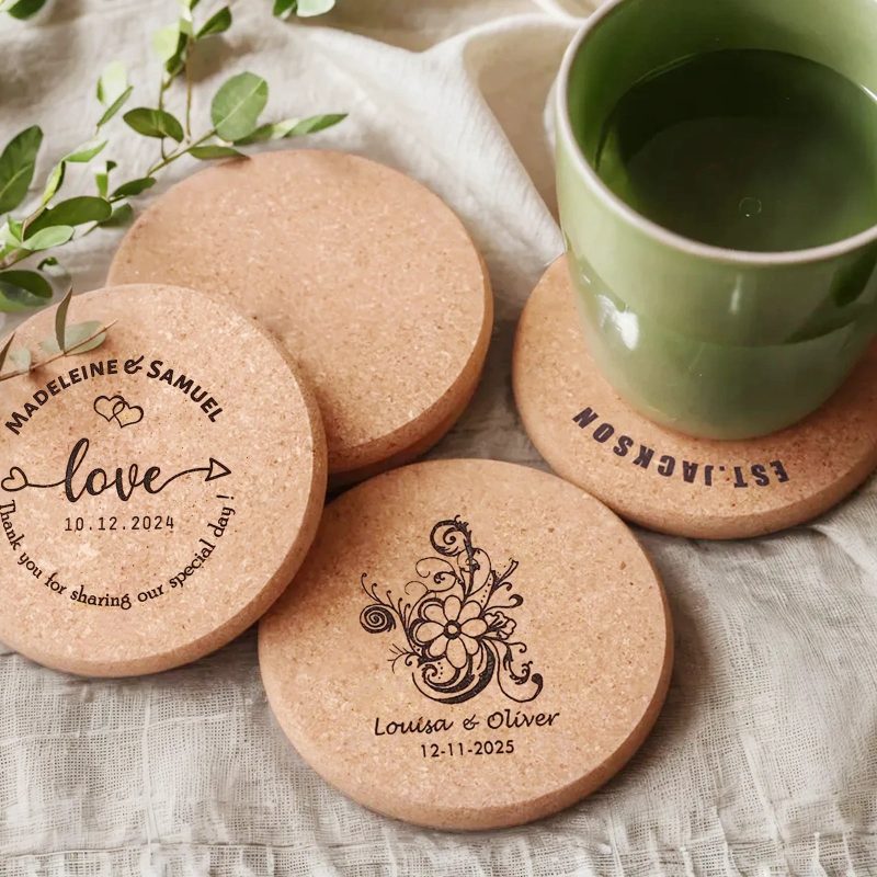 xTool 0.4in Round Cork Coasters case