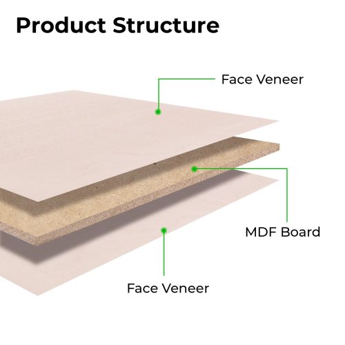 xTool Faux Maple MDF Board 2