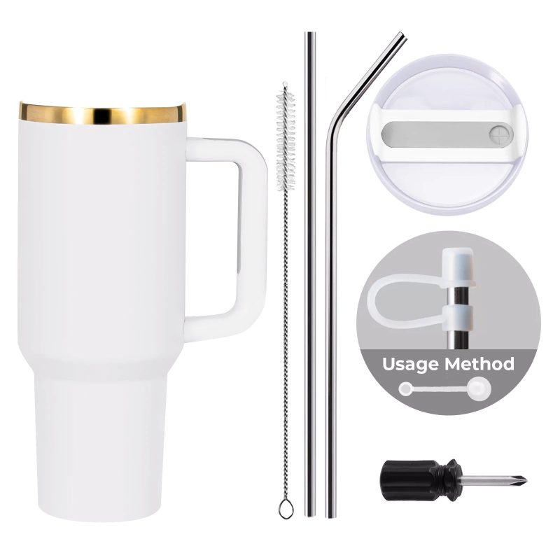 xTool White to Gold Stainless Steel Tumbler 1 42760076 5e94 4006 90e6 8a230679ca4d