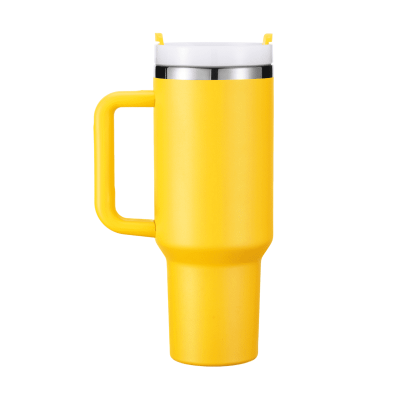 xTool Yellow to Silver Stainless Steel Tumbler